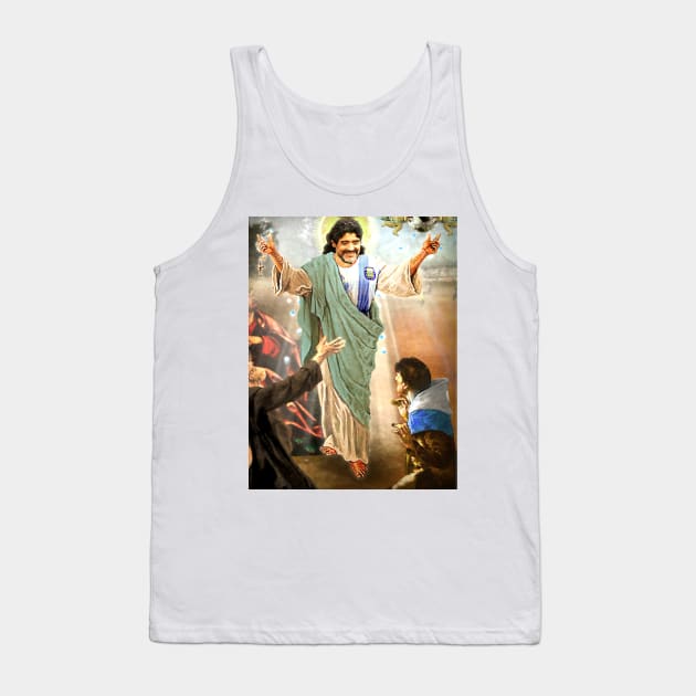 santa maradona Tank Top by GEULISPISAN